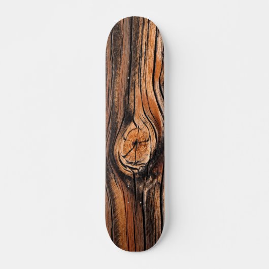 Houtkorrelpatroon Skateboard (Voorkant)
