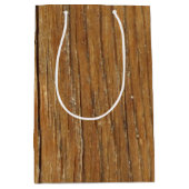 Houtkorrels Gift Bag Medium Cadeauzakje (Voorkant)