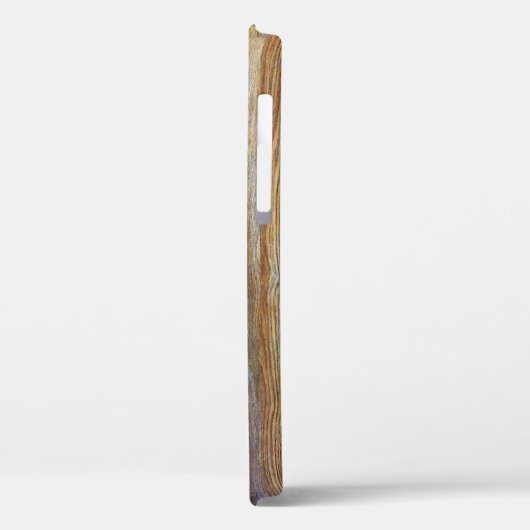 Houtkorreltextuur Case-Mate iPhone Case (Achterkant / Links)