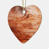 Houtkorreltextuur Keramisch Ornament (Links)