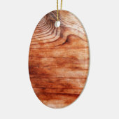 Houtkorreltextuur Keramisch Ornament (Links)