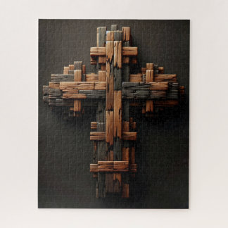 houtkruispuzzel legpuzzel