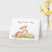 Houtlandhert Kaart (Gele Bloem)