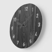Houtlook Plants Large Clock Grote Klok (Hoek)