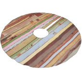 Houtmateriaal:  behang Textuur Kerstboom Rok (Gekanteld)