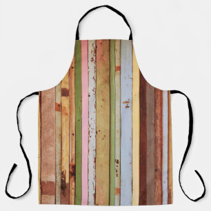 Houtmateriaal: behang Textuur Schort
