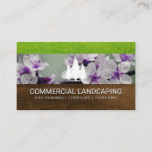 houtnerf | Bloemen | Bomen Visitekaartje (Voorkant)