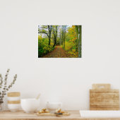 houtpad door het poster bomen VANAF 8.99 (Keuken)