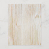 Houtpanelen, timmerhout, timmerhout, Adverteren ho Flyer (Achterkant)