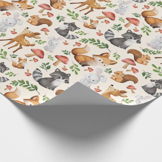 Houtpap voor dieren cadeaupapier (Hoek)