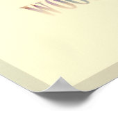 houtpecker poster (Hoek)