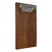 Houtplaat van textiel mini klembord (Schuin)