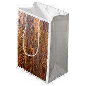 Houtplanken Medium Cadeauzakje (Achterkant Gekanteld)