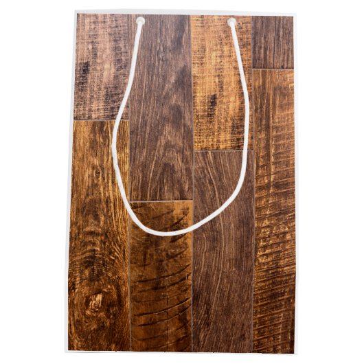 Houtplanken Medium Cadeauzakje (Achterkant)