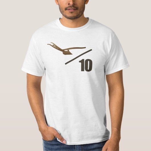 Houtploeg van 10 Misc. Shirt -  (Voorkant)