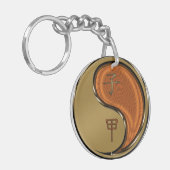 Houtrat Sleutelhanger (Voorkant Links)