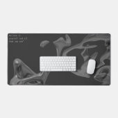 Houtskool Abstract patroon illustratie Bureaumat (Keyboard & Muis)