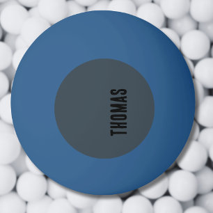 Houtskool Grijs Gepersonaliseerde Minimalistische Pingpongballen