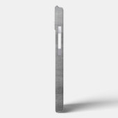 Houtskool Grijs Waterverf Ombre Patroon Case-Mate iPhone Case (Achterkant / Links)