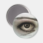 Houtskoolvisie Magneet (Voorkant / Achterkant)