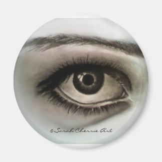 Houtskoolvisie Magneet