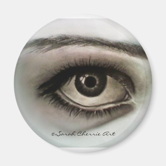 Houtskoolvisie Magneet (Voorkant)