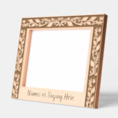 houtsnede gegraveerde lijstjes (Links)