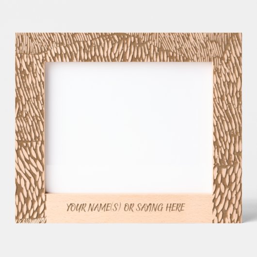 houtsnede-laser geëtst gegraveerde lijstjes (Voorkant)