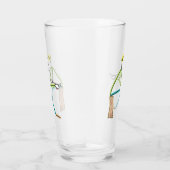 Houtsneejden Mannetje Glas (Rechts)