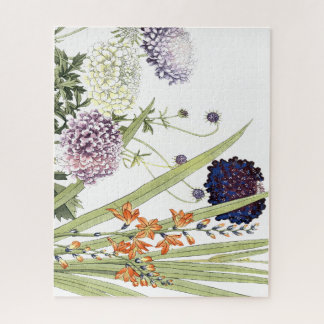 Houtsnijwerk Speldkuskus Bloemen door Konan Jigaaw Legpuzzel
