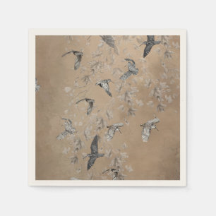 Houtsnip jagen servet