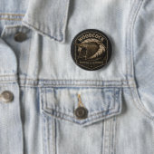 Houtsnip ronde button 5,7 cm (In situ)