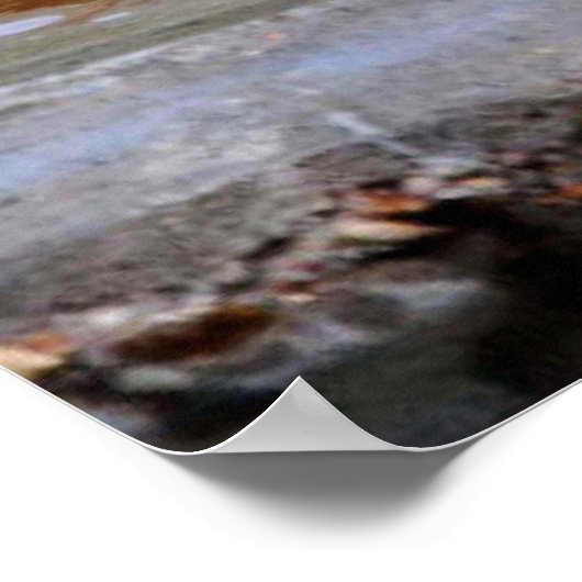 Houtspruw Poster (Hoek)