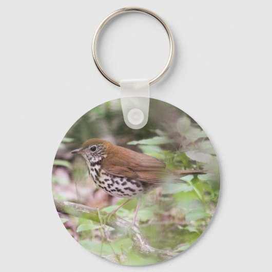 Houtspruw Sleutelhanger (Voorkant)