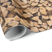 Houtstapel Cadeaupapier (Rol Hoek)