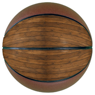 Houtstructuur Basketbal