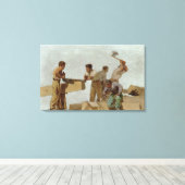 Houtstructuur Canvas Afdruk (Insitu (Houten vloer))