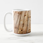 Houtstructuur Koffiemok (Links)