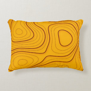 Houttextuur, lineaire abstractie backaardabstrac accent kussen