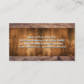 Houttransportvoertuig Visitekaartje (Achterkant)