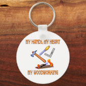 Houtwerk Sleutelhanger (Voorkant)