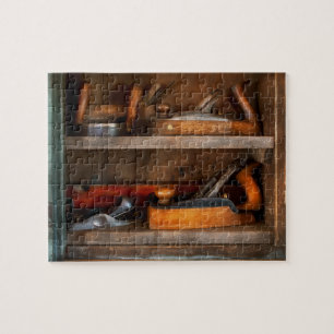 Houtwerker - Gereedschap van kastanjemaker Legpuzzel