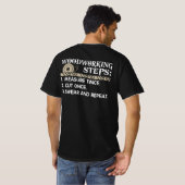 Houtwerktrappen T-shirt (Achterkant volledig)