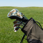 Houtwolf / Wolf Lover Wildlife Golfheadcover (Insitu)