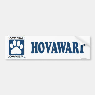 Hovawart Blue Bumpersticker