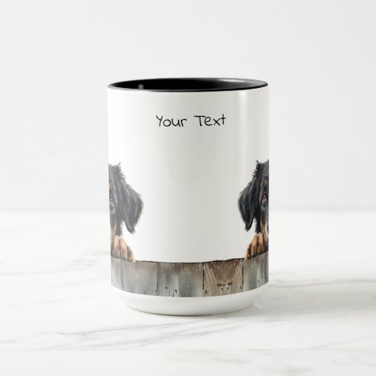 Hovawart Chien Mug (Centre)