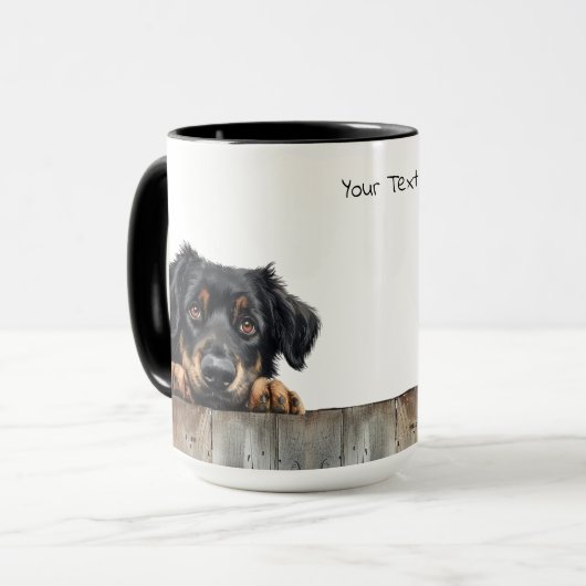Hovawart Chien Mug (Devant gauche)