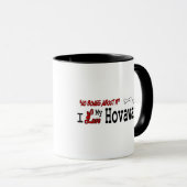 Hovawart (I Love) Mug (Devant droit)