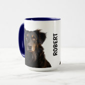 Hovawart Mug personnalisé (Devant gauche)