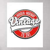 hovden noorwegen logo poster (Voorkant)